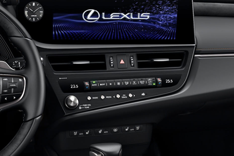 Front AC Controls of Lexus ES