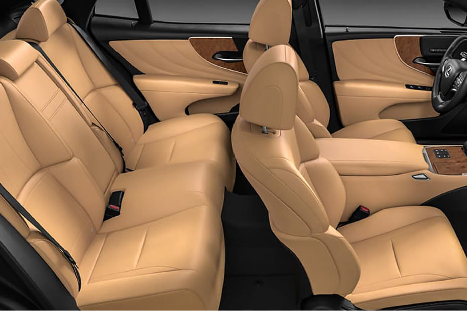 Lexus LS Front And Rear Seats Together