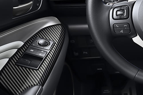 Lexus RC F Drivers Side In Side Door Controls