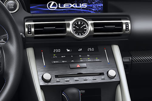 Front AC Controls of Lexus RC F
