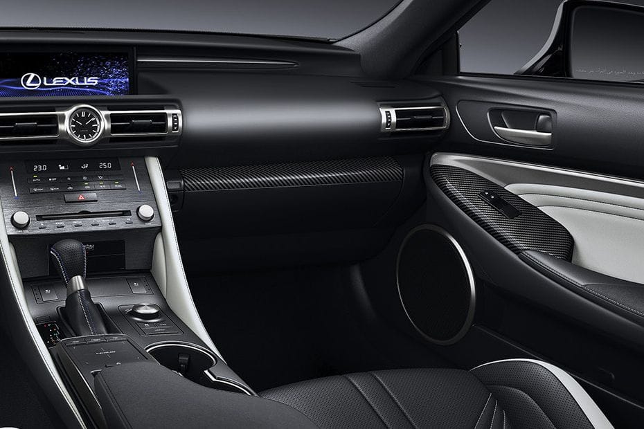 Speakers View of Lexus RC F