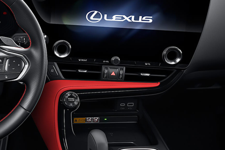 Front AC Controls of Lexus NX