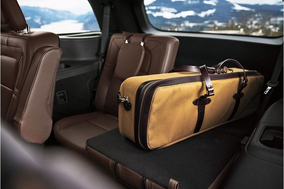 Folding Seats of Lincoln Aviator