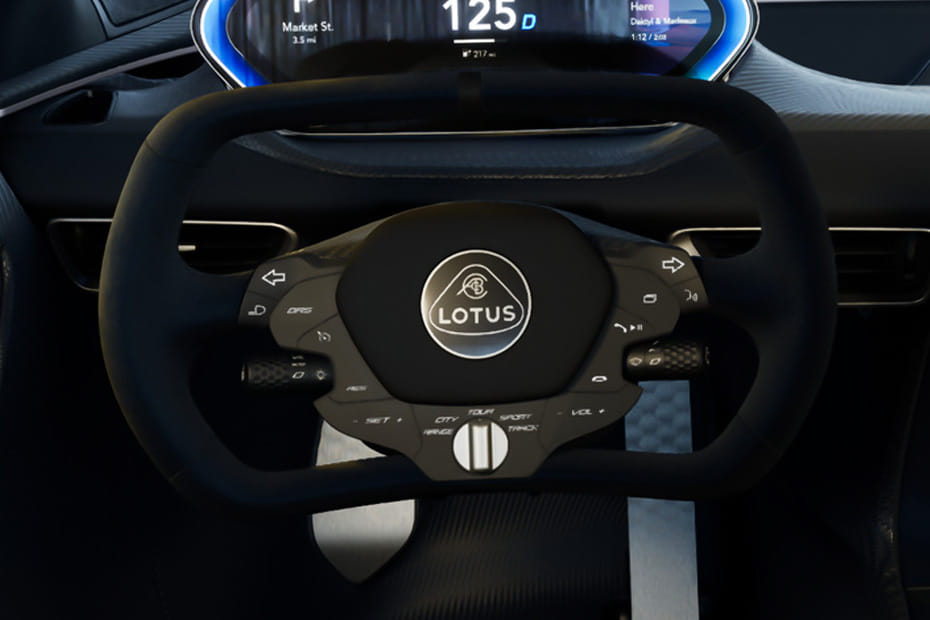 Lotus EVIJA Steering Wheel