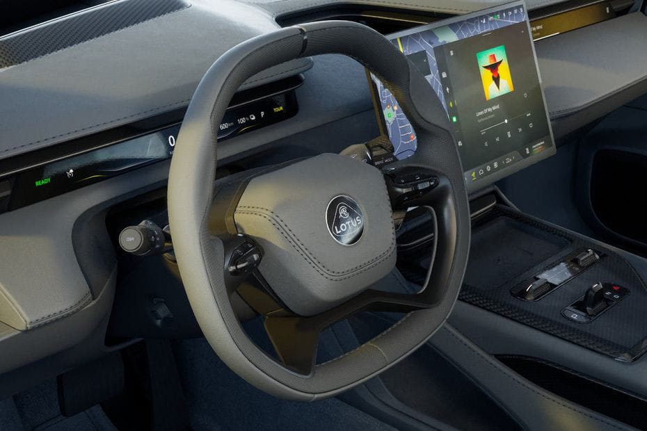 لوتس إيميا Steering Wheel
