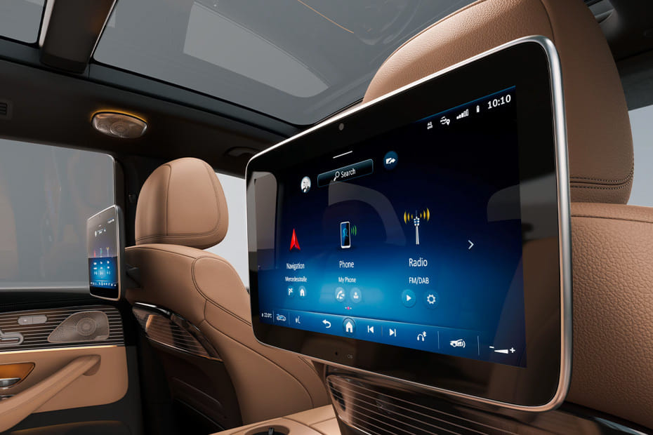 Rear Seat Entertainment of مرسيدس بنز الفئةجي ال اس
