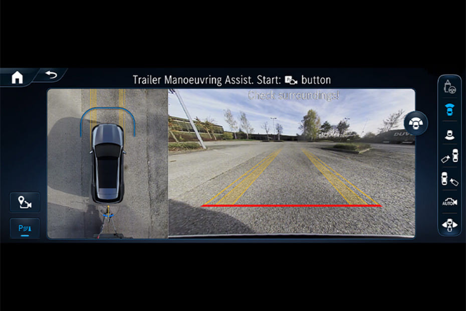 الفئة جي أل إي كوبيه Parking Assist