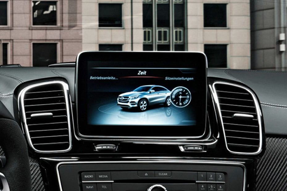 GLE Class Coupe touch screen