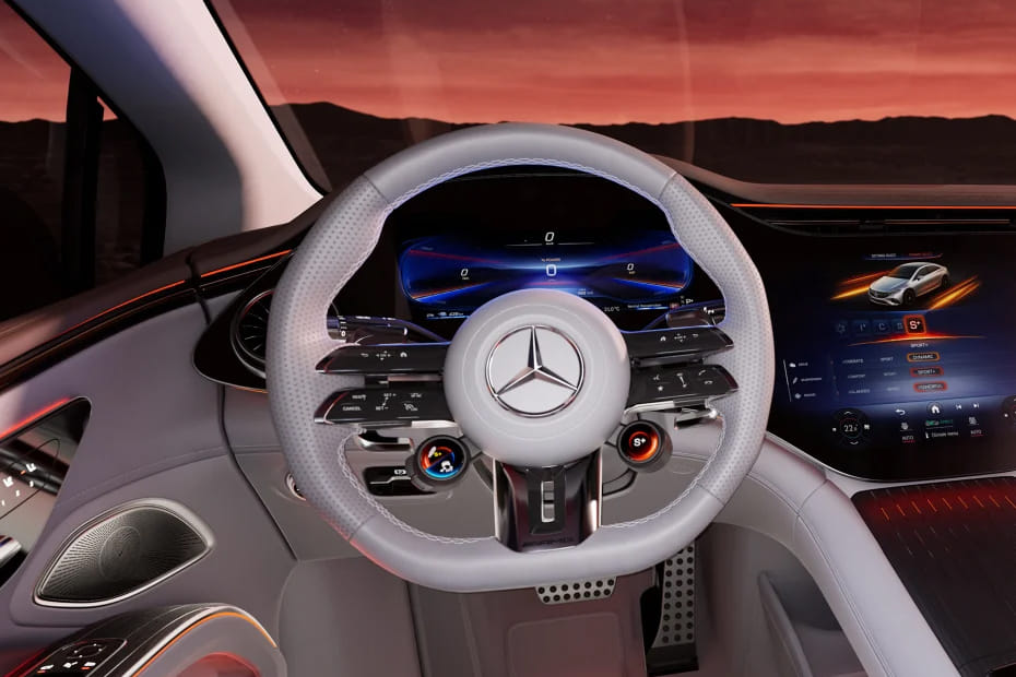 مرسيدس بنز إي كيو إس Steering Wheel