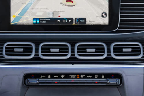 Front AC Controls of Mercedes-Benz Maybach GLS