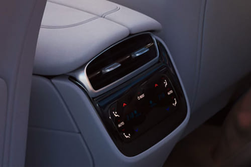 EQS SUV Rear AC Controls