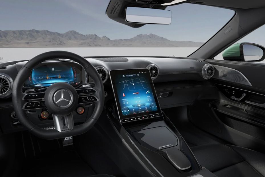 Dashboard View of AMG SL