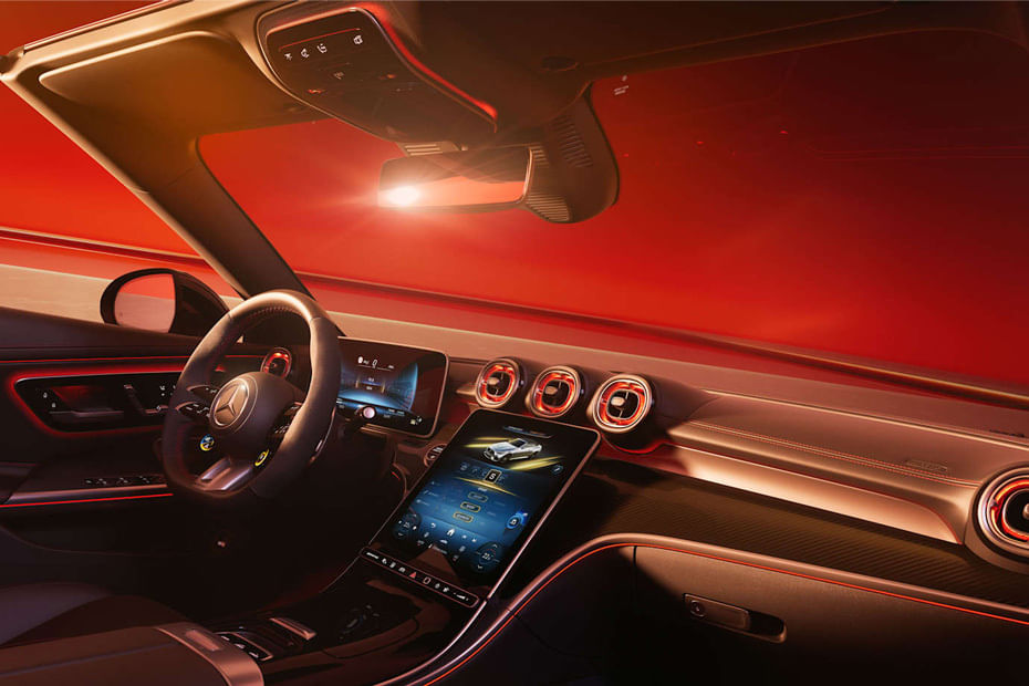 Dashboard View of AMG CLE Cabriolet