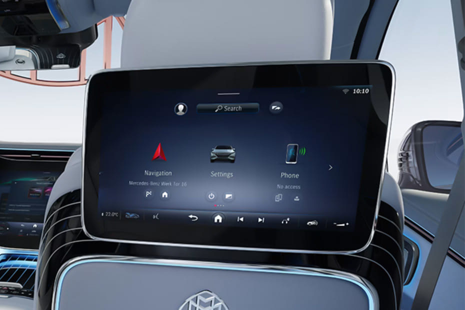 Rear Seat Entertainment of مرسيدس بنز مايباخ إي كيو إس