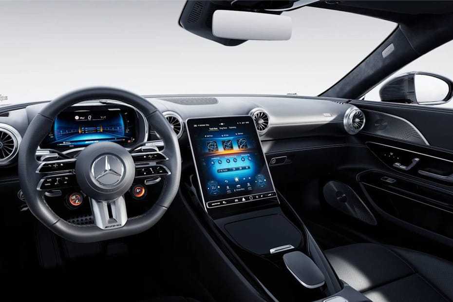 Dashboard View of AMG GT 63