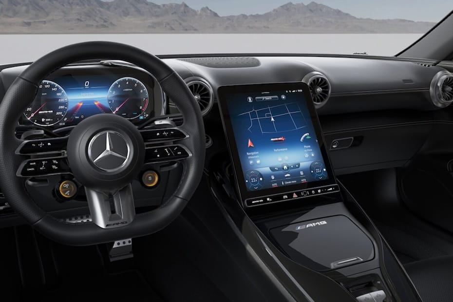 Dashboard View of AMG SL 2026 