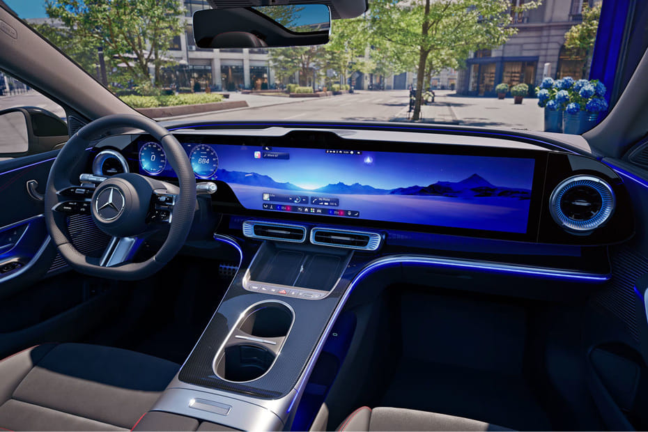 Dashboard View of C-Class Electric