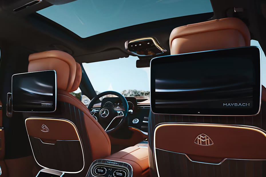 Rear Seat Entertainment of مرسيدس بنز مايباخ إس كلاس 2027