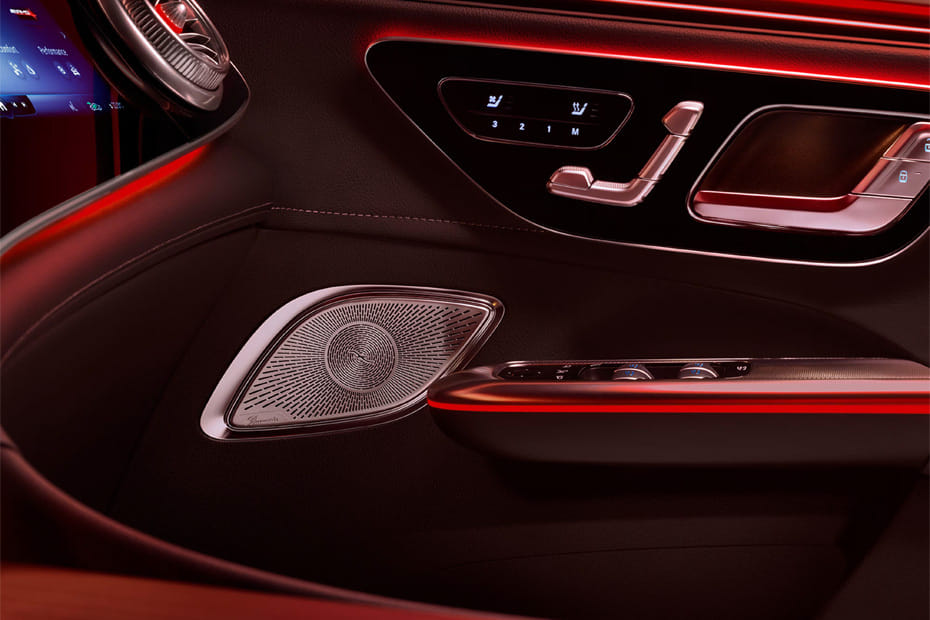 door handle interior of Mercedes-Benz AMG EQE SUV