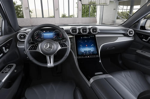 Dashboard View of C-Class Sedan