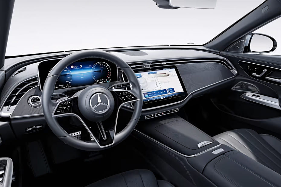 Dashboard View of E-Class Sedan
