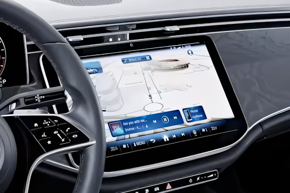 Stereo View of  اي كلاس سيدان