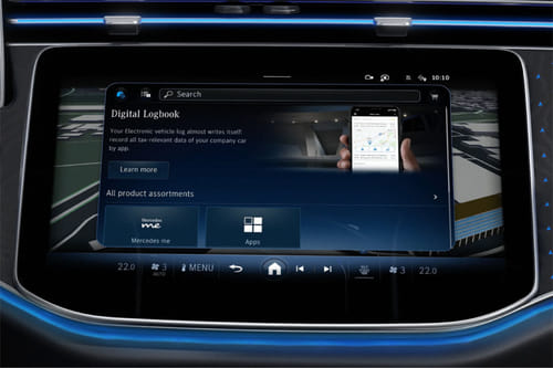 E-Class Sedan touch screen