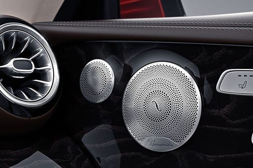 Speakers View of Mercedes-Benz E-Class Cabriolet