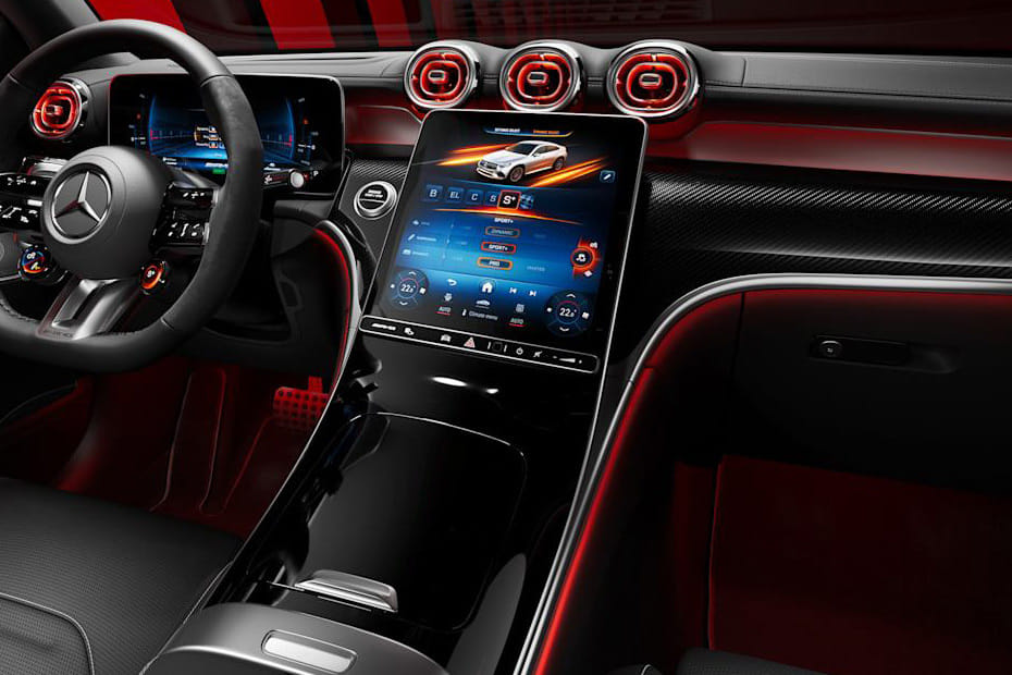 جي إل سي-كلاس كوبيه Center Console