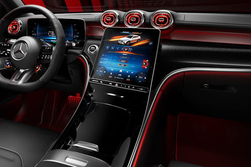 جي إل سي-كلاس كوبيه Center Console