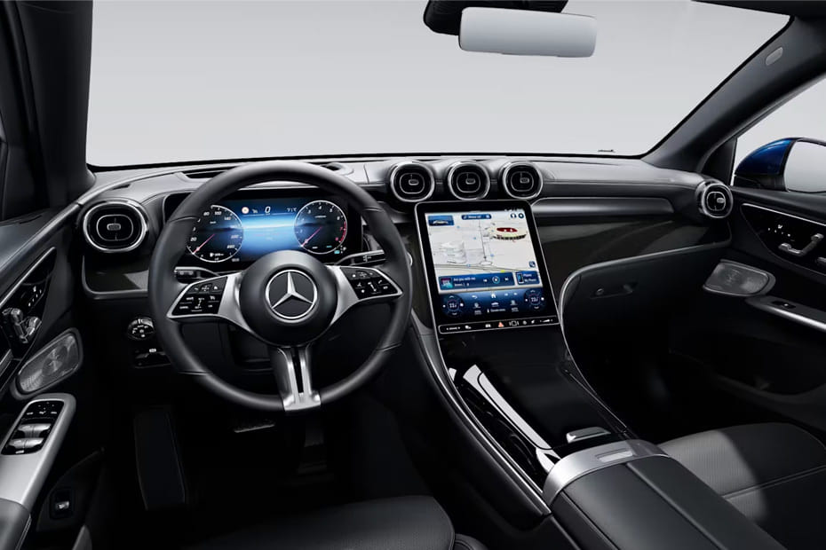 Dashboard View of جي إل سي-كلاس كوبيه