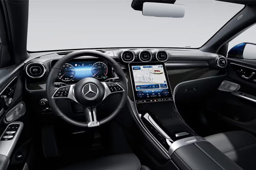 Dashboard View of جي إل سي-كلاس كوبيه