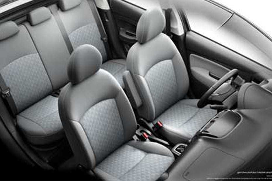 Mitsubishi Space Star Front And Rear Seats Together