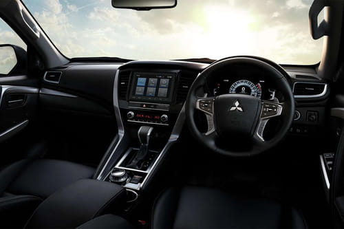 Dashboard View of Pajero Sport