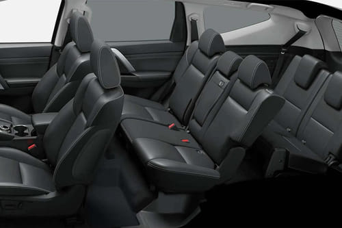 Mitsubishi Pajero Sport Front And Rear Seats Together