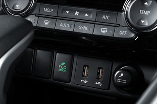 Power Accessories Outlet View of Mitsubishi Eclipse Cross