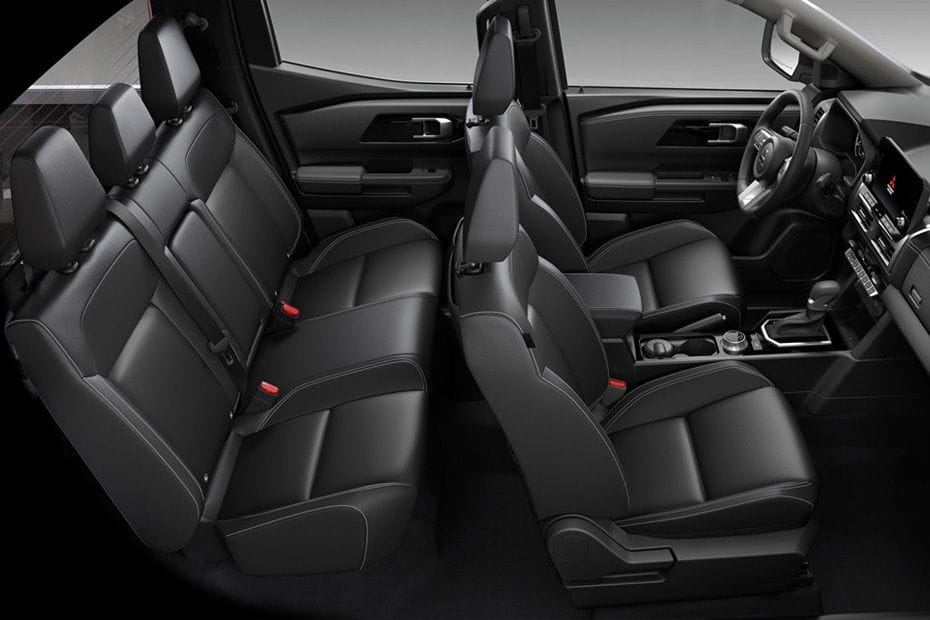 Mitsubishi L200 Front And Rear Seats Together