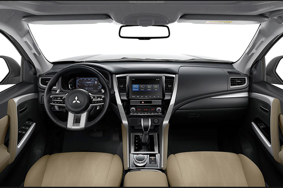 Dashboard View of Montero Sport