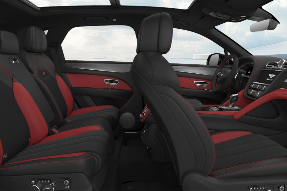 Bentley Bentayga Front And Rear Seats Together