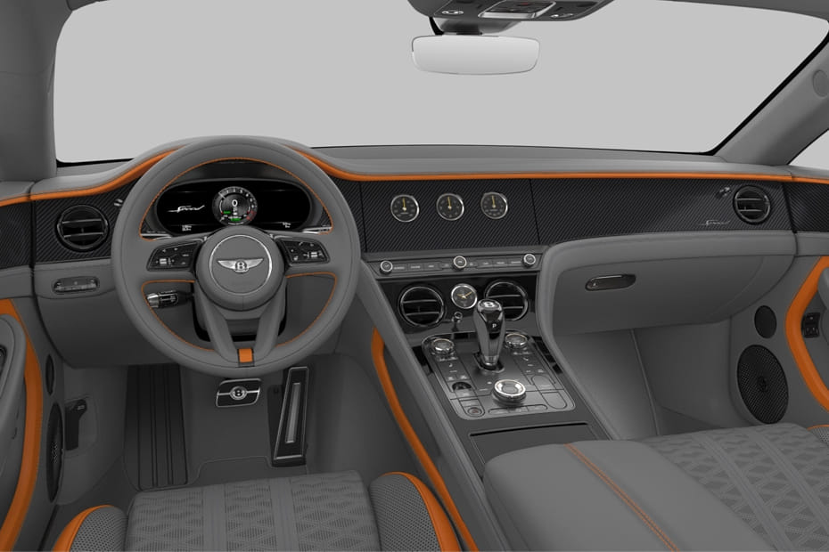 Dashboard View of Continental GT