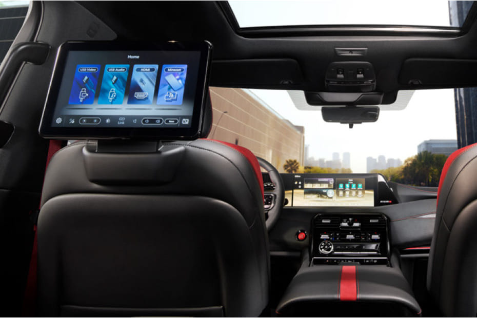 Rear Seat Entertainment of Nissan Patrol Nismo