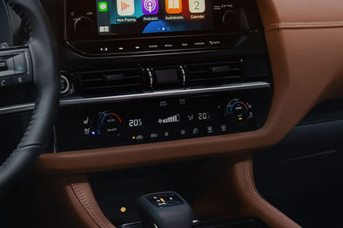 Front AC Controls of نيسان باثفايندر