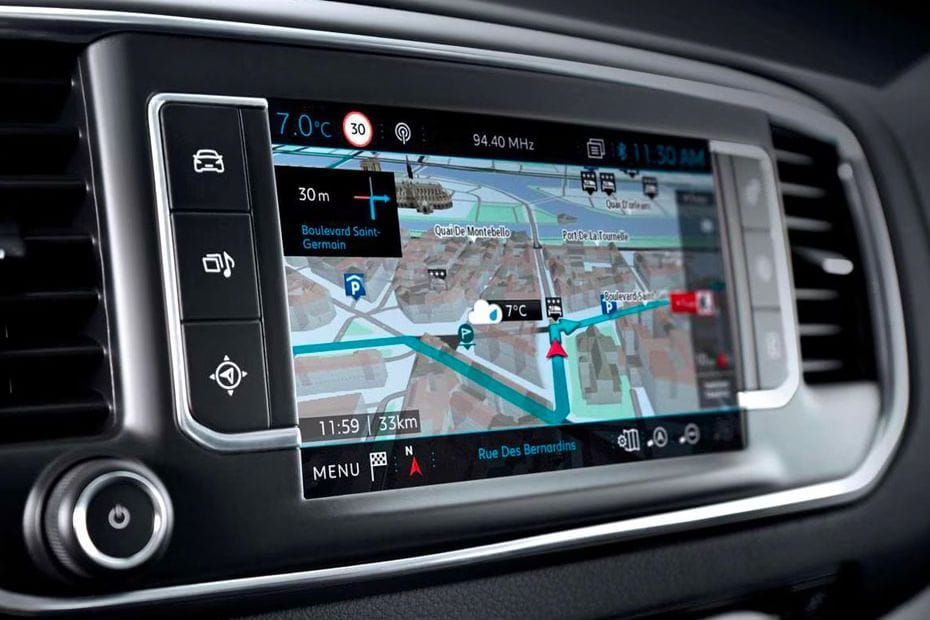 Traveller touch screen