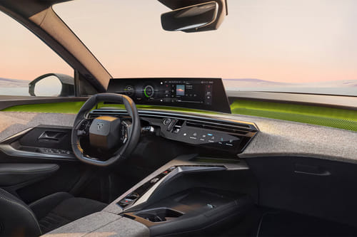 Dashboard View of 5008