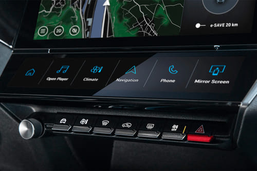 Front AC Controls of بيجو 408