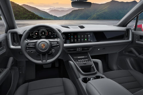 Dashboard View of Cayenne