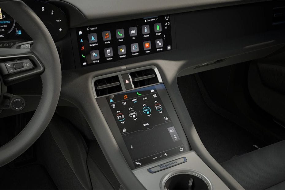 Taycan Center Console