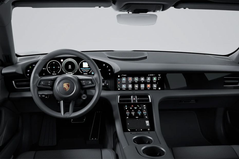 Dashboard View of Taycan