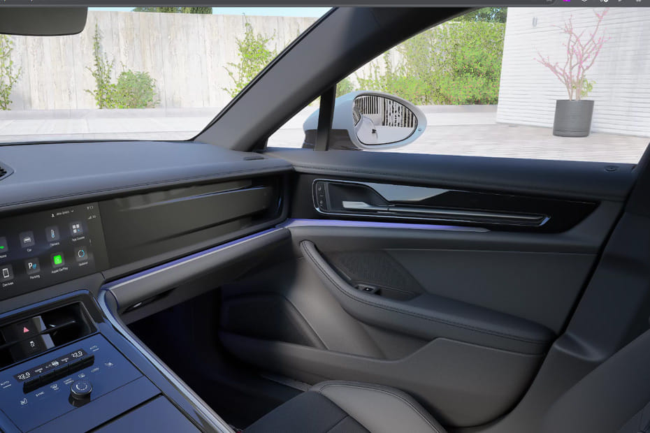 Porsche Panamera Passengers View