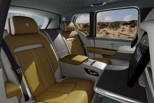 Rolls Royce Cullinan Rear Seats